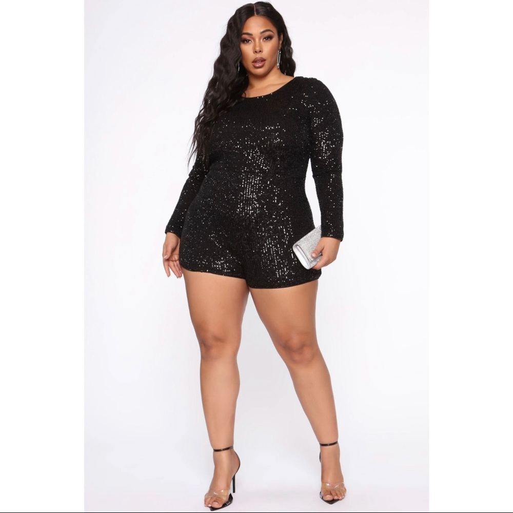 Fashion Nova: Glitz and Glamour romper
